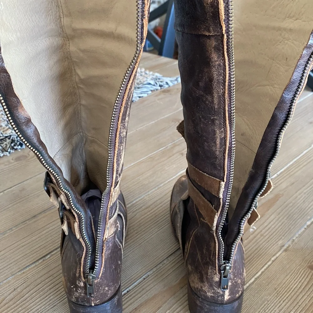 Freebird by Steven Women's Brown Saddle Boot 7 - Picture 10 of 13